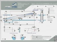 Layout drawing passenger conveyor